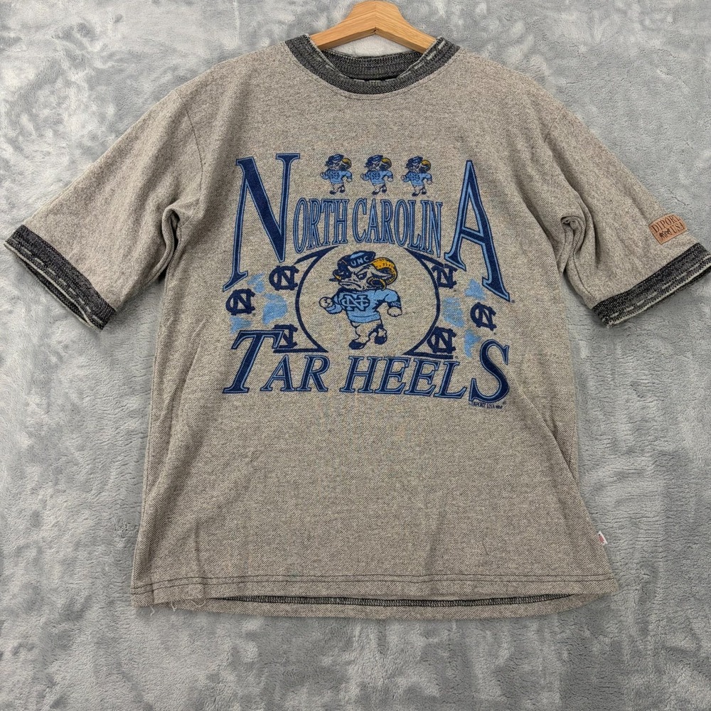 Vintage 80's UNC Univeristy Of North Carolina Tarheels Diport USA T-shirt Medium